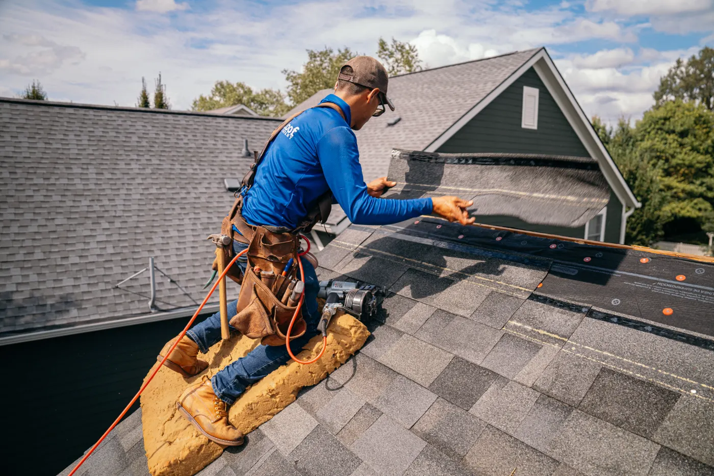 Roofing by Serenade Roofing near Meridian Hills, IN