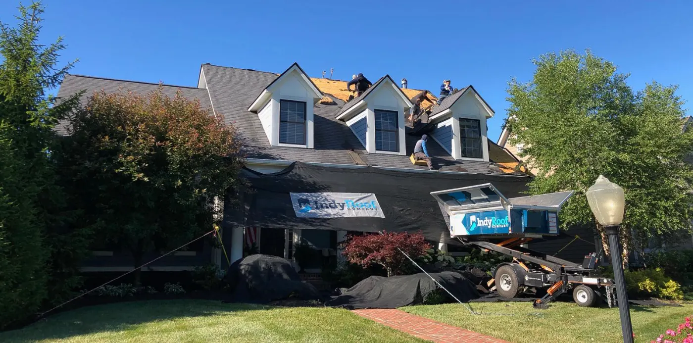 Commercial roof inspection documented in Serenade